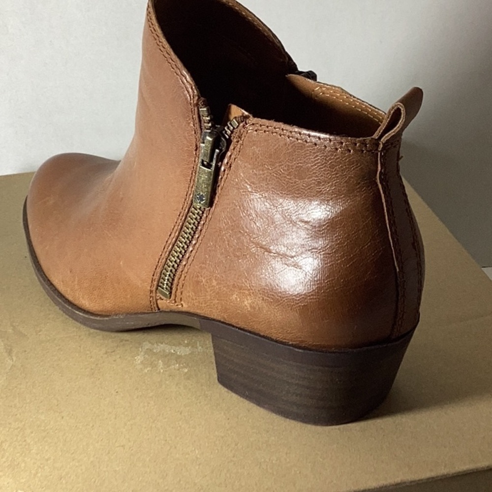 Basel Leather Flat Bootie - Picture 16 of 16